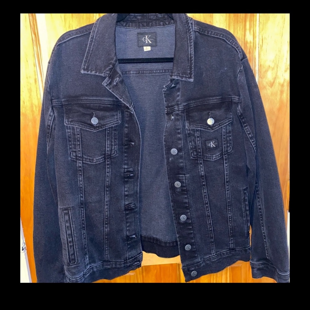 Calvin Klein Black Denim Jacket